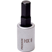 3/8" головка с шестигранной вставкой 9 мм Proxxon (23577)